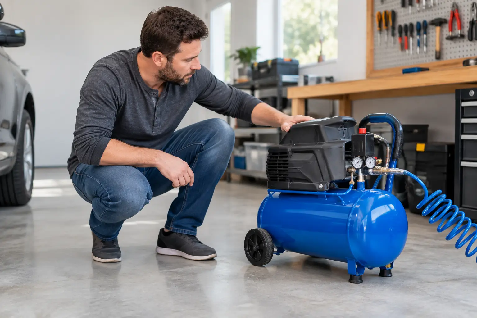 How to Choose an Air Compressor for a Small Garage